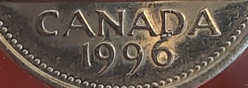 1996-Attached-6-Nickel-With-Die-Clash